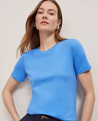 Ann Taylor Crew Neck Tee sold by Ann Taylor
