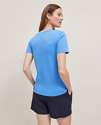 Ann Taylor Crew Neck Tee sold by Ann Taylor product image thumbnail 2