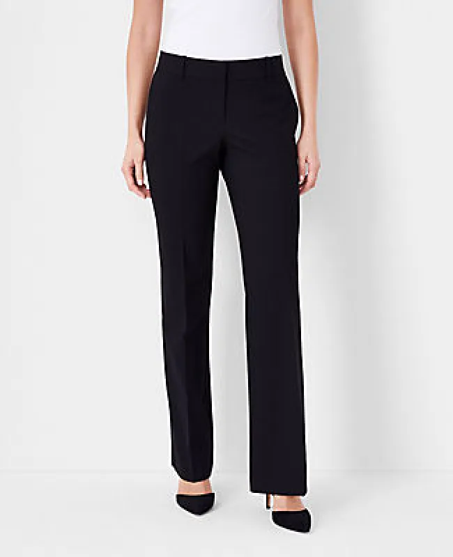 Ann Taylor The Petite Trouser in Seasonless Stretch - Curvy Fit sold by Ann Taylor