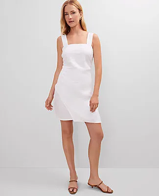 Ann Taylor Petite Square Neck Sheath Dress sold by Ann Taylor product image thumbnail 3