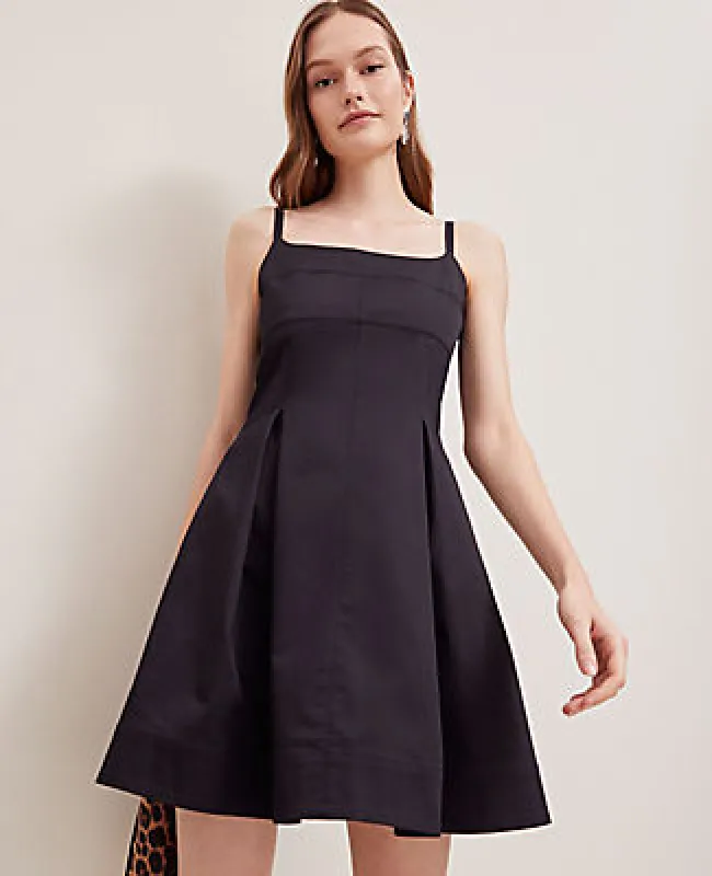 Ann Taylor Strappy Flare Dress sold by Ann Taylor