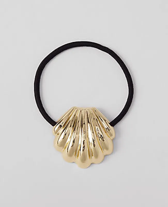 Ann Taylor Seashell Hair Tie sold by Ann Taylor