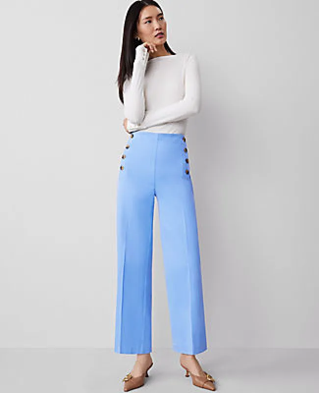 Ann Taylor The Petite Sailor Grace Straight Pant sold by Ann Taylor