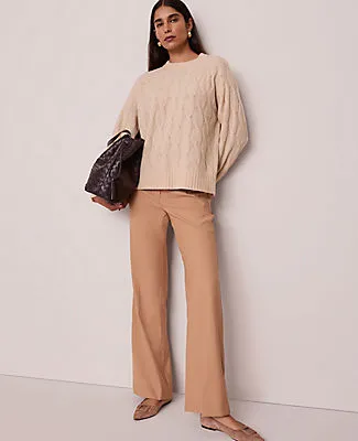 Ann Taylor The Flare Trouser sold by Ann Taylor product image thumbnail 4