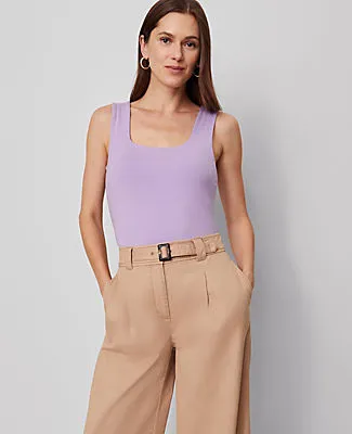 Ann Taylor Square Neck Tank Top sold by Ann Taylor