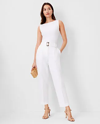 Ann Taylor The Belted Taper Pant sold by Ann Taylor product image thumbnail 3