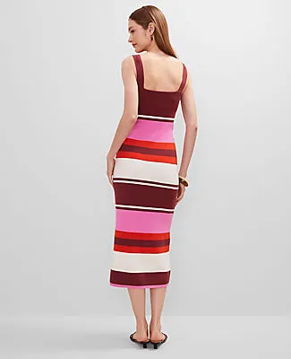 Ann Taylor Striped Sweater Dress sold by Ann Taylor product image thumbnail 3