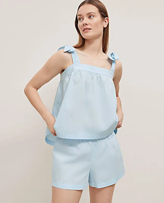 Ann Taylor Bow Pajama Set sold by Ann Taylor