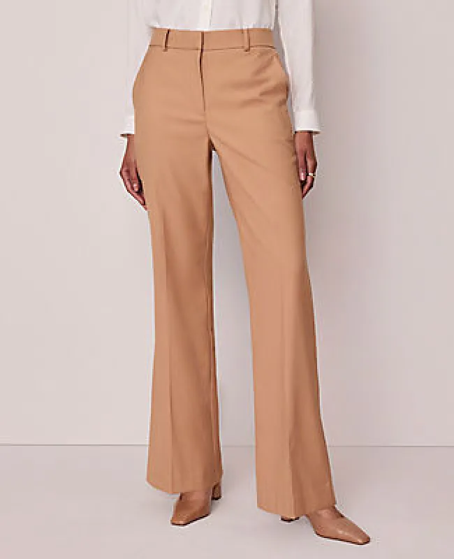 Ann Taylor The Petite Flare Trouser Pant  — Curvy Fit sold by Ann Taylor