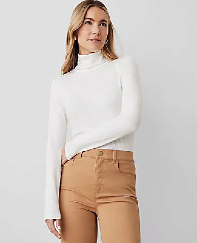 Ann Taylor Weekend Collection Turtleneck Top sold by Ann Taylor