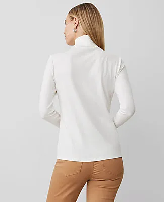 Ann Taylor Weekend Collection Turtleneck Top sold by Ann Taylor product image thumbnail 2