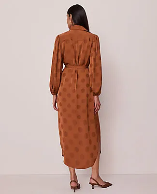 Ann Taylor Petite Belted Midi Shirtdress sold by Ann Taylor product image thumbnail 2