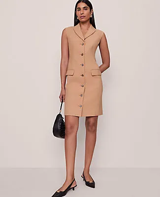 Ann Taylor The Petite Peak Lapel Blazer Dress sold by Ann Taylor product image thumbnail 2