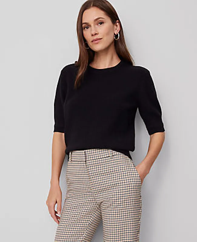 Ann Taylor Stitch Sweater Tee sold by Ann Taylor