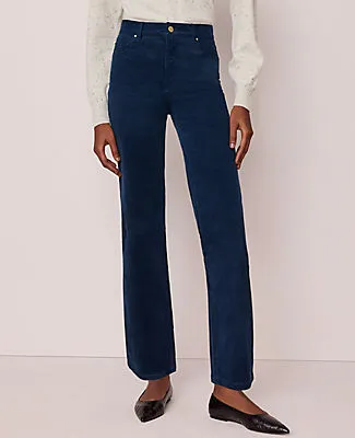 Ann Taylor The Petite High Rise Corduroy Pant sold by Ann Taylor product image thumbnail 2