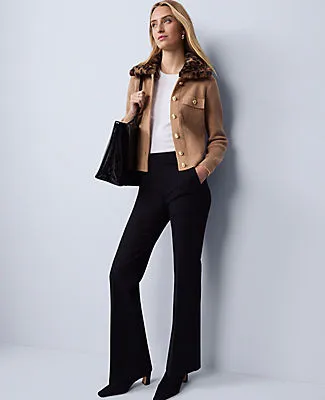 Ann Taylor Weekend Collection Ponte Flare Pant sold by Ann Taylor