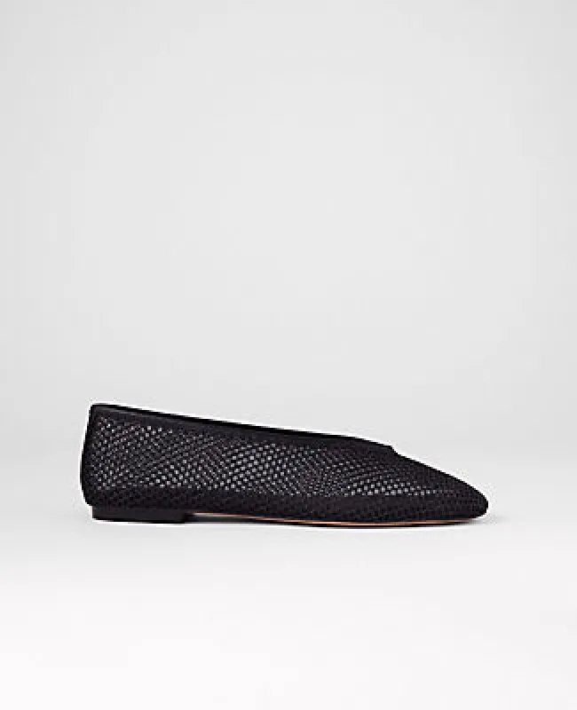Ann Taylor Mesh Ballet Flat sold by Ann Taylor
