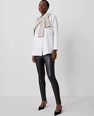 Ann Taylor The Petite Seamed Legging sold by Ann Taylor