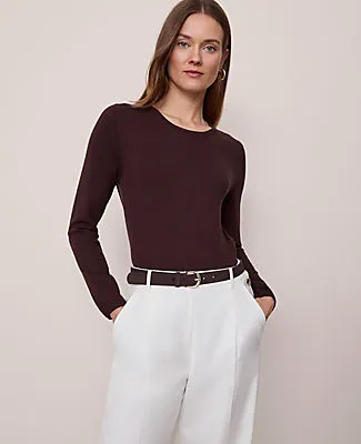 Ann Taylor Essential Crew Neck Sweater sold by Ann Taylor