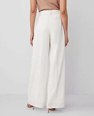 Ann Taylor The Belted Wide-Leg Pant sold by Ann Taylor product image thumbnail 4
