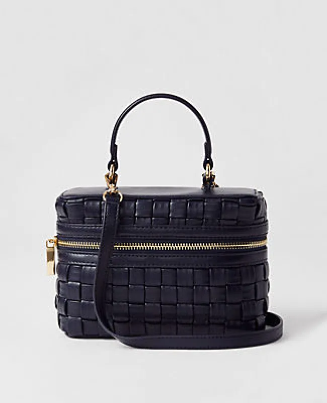 Ann Taylor Woven Makeup Case sold by Ann Taylor