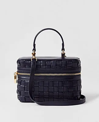 Ann Taylor Woven Makeup Case sold by Ann Taylor