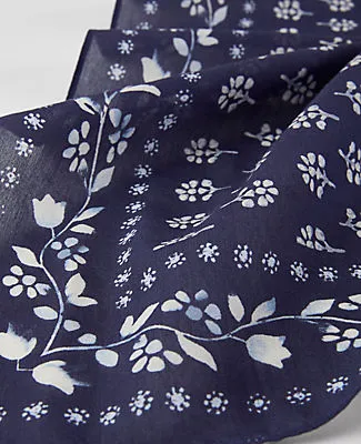 Ann Taylor Weekend Collection Petaled Square Scarf sold by Ann Taylor product image thumbnail 2