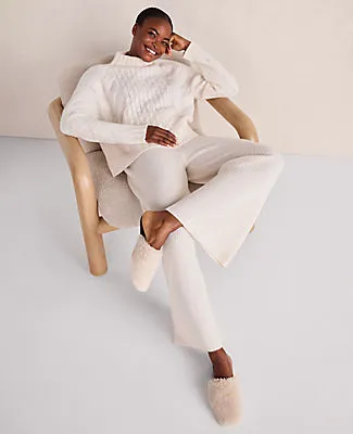 Ann Taylor Haven Well Within Cashmere Rib Knit Wide Leg Pants sold by Ann Taylor product image thumbnail 3