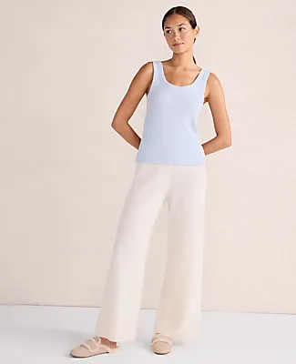 Ann Taylor Haven Well Within Cashmere Rib Knit Wide Leg Pants sold by Ann Taylor product image thumbnail 4