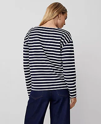Ann Taylor Petite Cotton Henley sold by Ann Taylor product image thumbnail 2