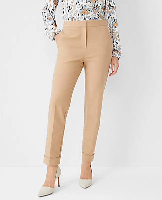 Ann Taylor The Petite High Rise Eva Ankle Pant - Curvy Fit sold by Ann Taylor