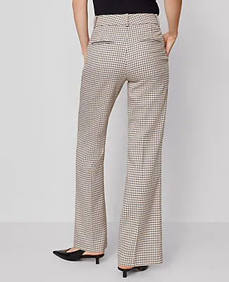 Ann Taylor The Petite Jayne Trouser in Houndstooth sold by Ann Taylor product image thumbnail 3