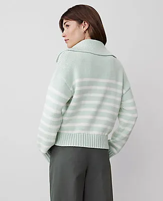 Ann Taylor Petite Weekend Collection Striped Sailor Sweater sold by Ann Taylor product image thumbnail 2