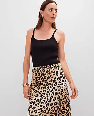 Ann Taylor Petite Ribbed Scoop Neck Tank Top sold by Ann Taylor