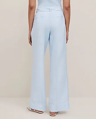 Ann Taylor The Belted Wide-Leg Pant in Linen Blend — Curvy Fit sold by Ann Taylor product image thumbnail 2