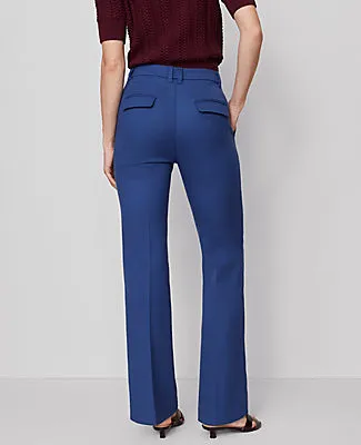 Ann Taylor The Petite Slim Flare Trouser in Bi-Stretch sold by Ann Taylor product image thumbnail 3