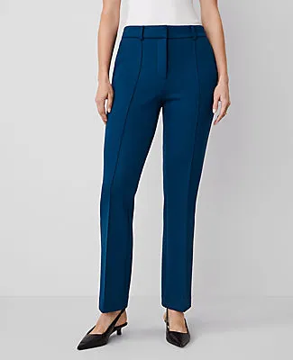Ann Taylor The Slim Trouser in Double Knit - Curvy Fit sold by Ann Taylor