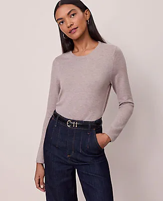 Ann Taylor Essential Crew Neck Sweater sold by Ann Taylor product image thumbnail 3