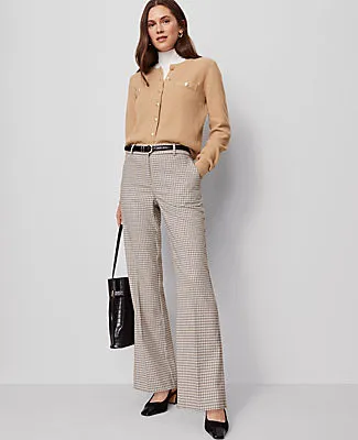 Ann Taylor The Jayne Trouser in Houndstooth sold by Ann Taylor product image thumbnail 4