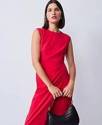 Ann Taylor The Crew Neck Sheath Dress in Bi-Stretch sold by Ann Taylor product image thumbnail 3