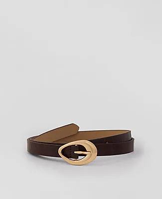 Ann Taylor Embossed Textured Buckle Belt sold by Ann Taylor