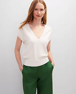 Ann Taylor V-Neck Sweater sold by Ann Taylor product image thumbnail 3