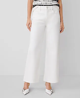 Ann Taylor The Wide-Leg Crop Jean sold by Ann Taylor product image thumbnail 2