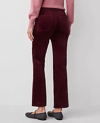 Ann Taylor Weekend Collection Stretch Velvet Patch Pocket Pant sold by Ann Taylor product image thumbnail 3