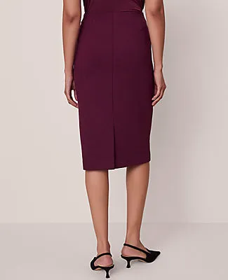 Ann Taylor Ponte Pencil Skirt sold by Ann Taylor product image thumbnail 3