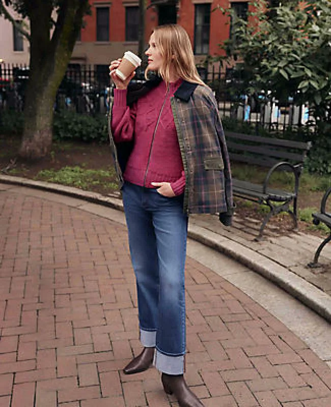 Ann Taylor The Petite Boyfriend Jean sold by Ann Taylor