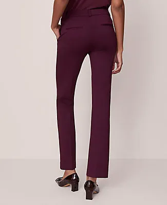 Ann Taylor The Petite Straight Pant in Ponte sold by Ann Taylor product image thumbnail 3