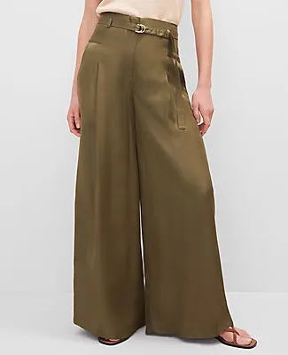 Ann Taylor The Statement Wide-Leg Pant sold by Ann Taylor product image thumbnail 3