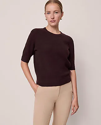 Ann Taylor Stitch Sweater Tee sold by Ann Taylor
