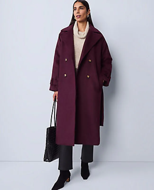 Ann Taylor Belted Trench Coat sold by Ann Taylor